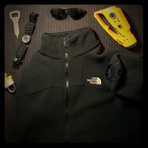 Men's Northface Full Zip Black